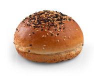 BURGER BRIOCHE SÉSAMO BLANCO Y NEGRO 4X90GR
