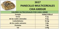 PANECILLO MULTICEREALES CHIA    6X80gr