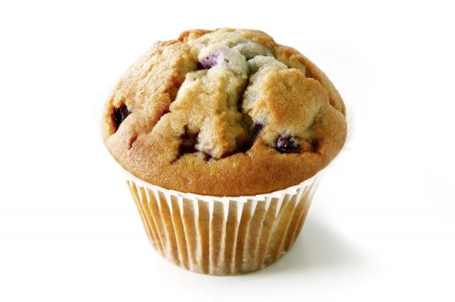 MUFFIN DE ESPELTA INTEGRAL CON ARÁNDANOS X4 82GR