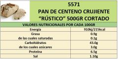 PAN DE CENTENO CRUJIENTE 